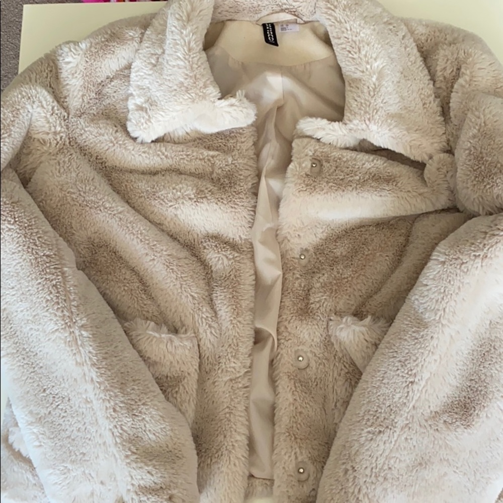 A fluffy jacket